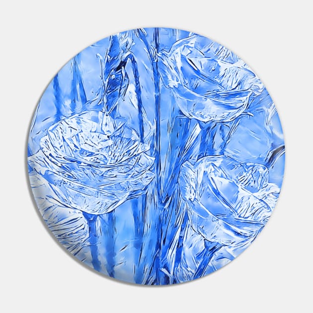 Ice Lisianthus Pin by AlexMir