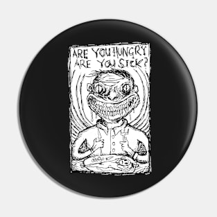 Are You Hungry - We suck Young Blood Illustrated Lyrics Pin