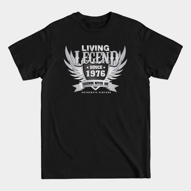 Disover Living Legend since 198533th Birthday Gift_1976 - Living Legend Since 1985 - T-Shirt