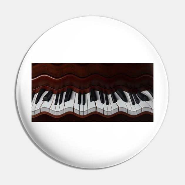 Piano Surrealism Pin by photogarry