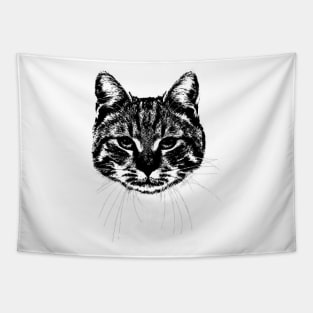 Cat retro pop art Tapestry