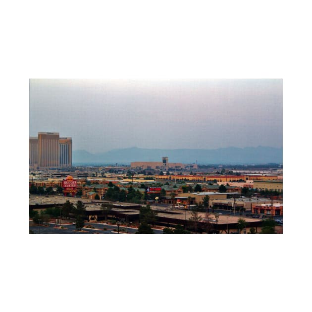 Elevated View Of Vegas by Cynthia48