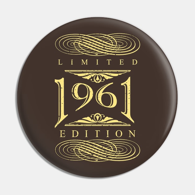 Limited Edition 1961 Pin by variantees