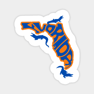 Florida Alligator Magnet