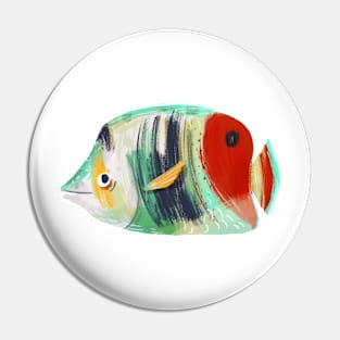 Butterfly Fish Pin
