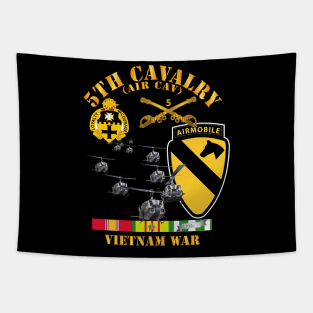 5th Cavalry (Air Cav) - 1st  Cav Division w SVC Tapestry