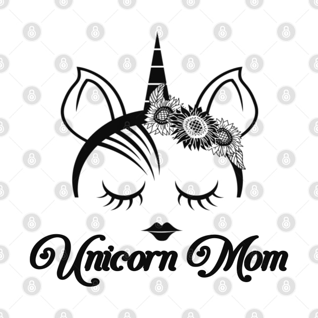 Gift For Mothers - Cool Unicorn Mom by Animal Specials