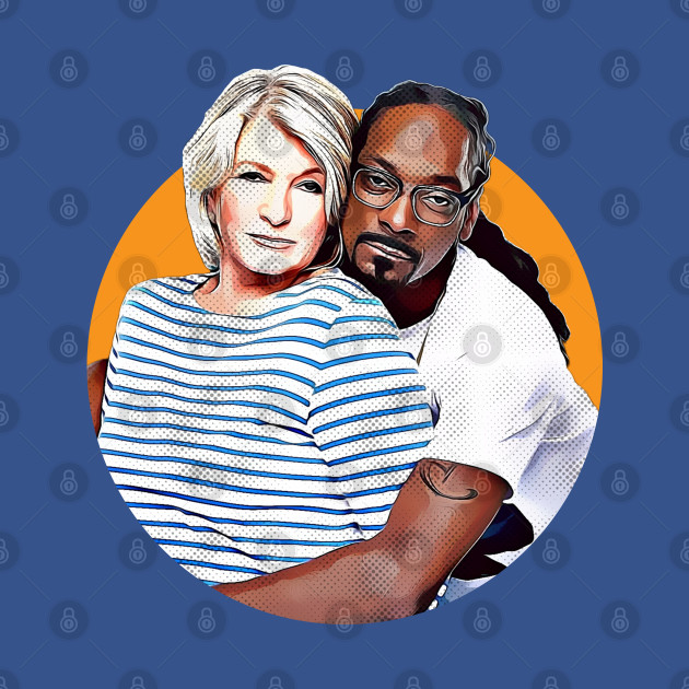 Disover Martha Stewart - Snoop and Martha - Martha Stewart - T-Shirt