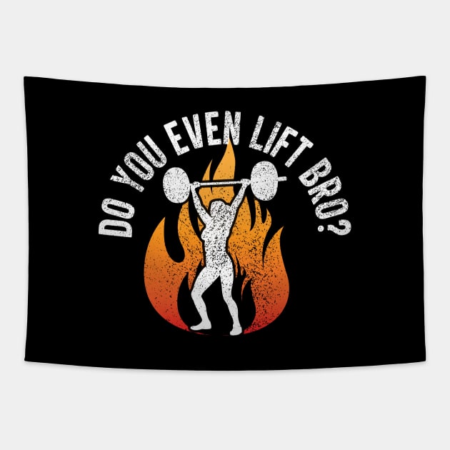 Do You Even Lift Bro? Tapestry by Cult WolfSpirit 