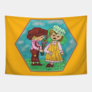 Children Romance Tapestry