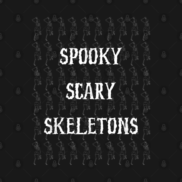 Spooky Scary Skeletons by PrinceSnoozy