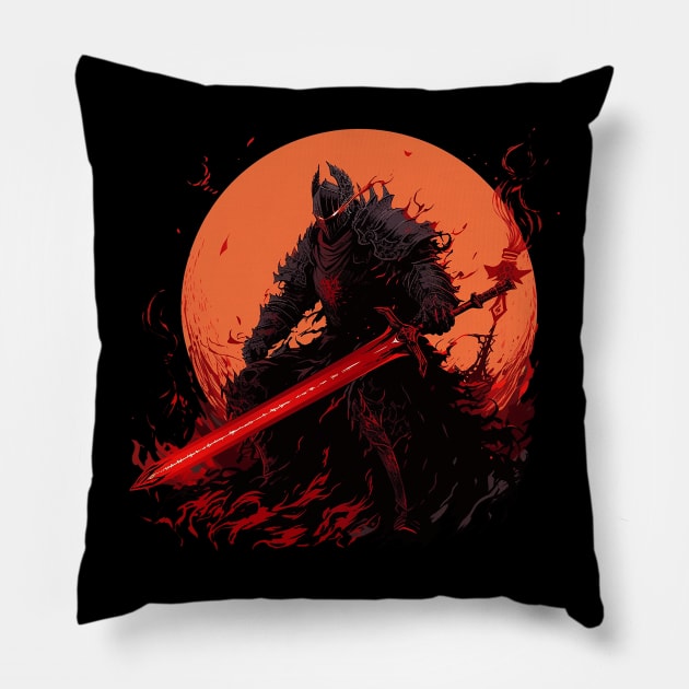 dark soul Pillow by dorapeterx