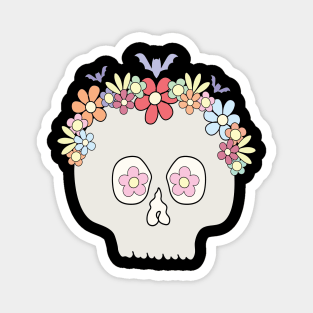 Cute Skull! Halloween Magnet