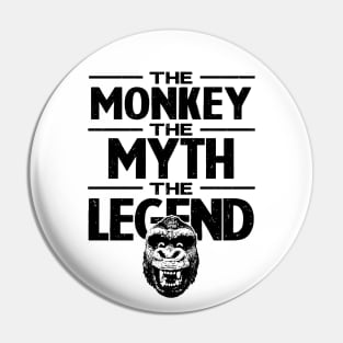 KING KONG - The Monkey, The Myth, The Legend Pin