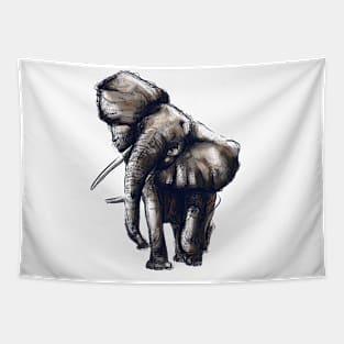 African Elephant Tapestry