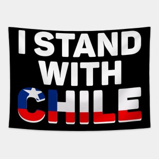 I Stand with Chile Tapestry