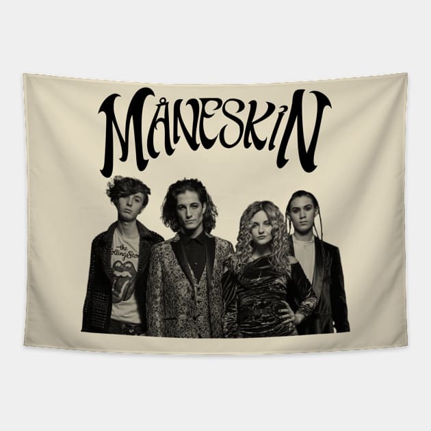 All About Måneskin Tapestry by Mutearah