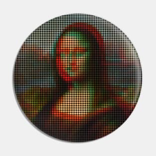 Mona Lisa Dot Matrix Print Shake [Rx-tp] Pin