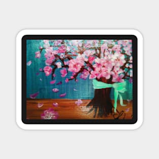 Cherry Blossoms Magnet