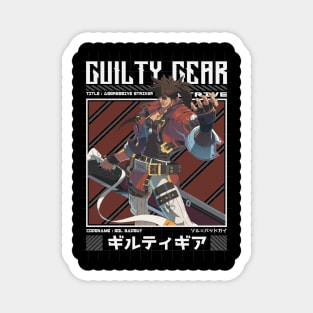 Sol Badguy - Guilty Gear Strive Magnet