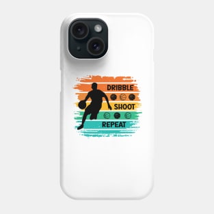 Sunset Hoops: Dribble, Shoot, Repeat Phone Case