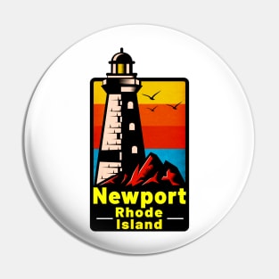 Newport Rhode Island Lighthouse Pin