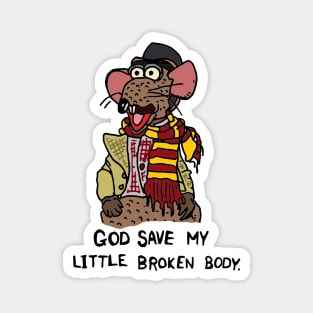 Muppet Christmas Carol - Rizzo's little broken body Magnet