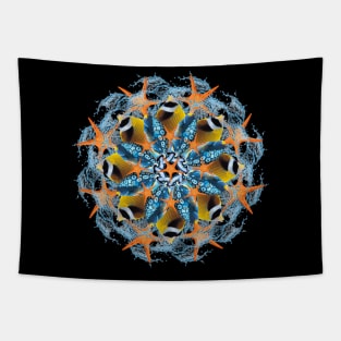 starfish magic mandala Tapestry