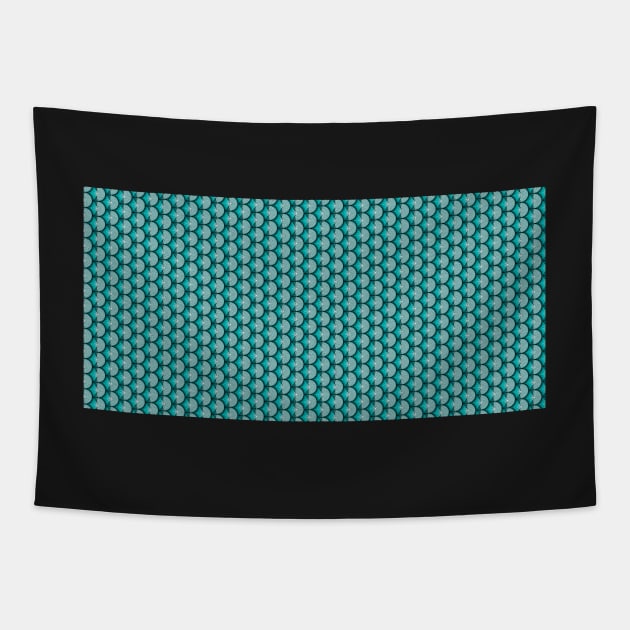 Fish scale Tapestry by M[ ]