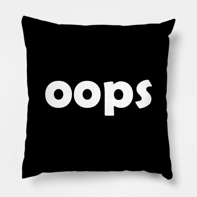 oops Pillow by Venus Complete