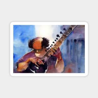 The sitar player Magnet