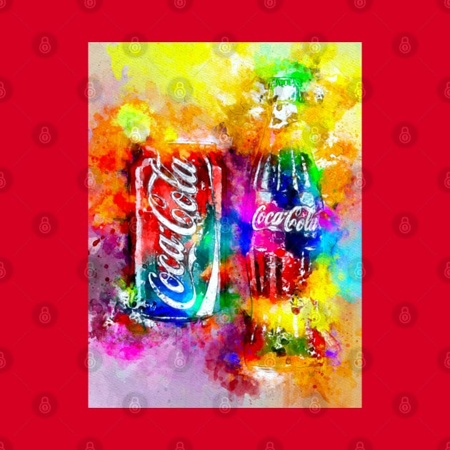 Splash of Colors Coke by danieljanda