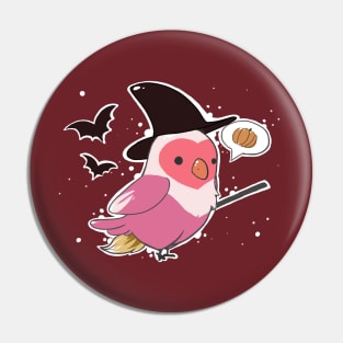 Halloween Bird Pin