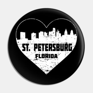 Saint Petersburg, Florida - T Shirt Pin