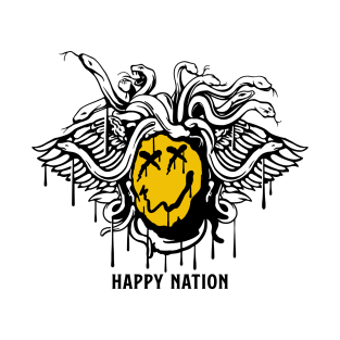 Happy Nation Medusa T-Shirt