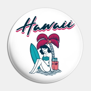 Hawaii Summer Pin