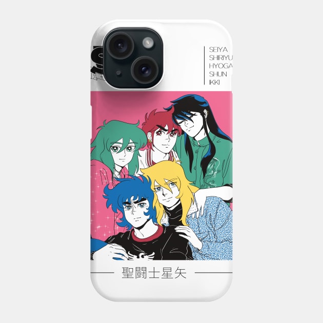 Saint Seiya Phone Case by tallesrodrigues