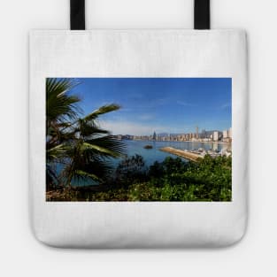 Benidorm Poniente Beach Costa Blanca Spain Tote