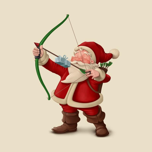 Santa Claus Archery by JORDYGRAPH