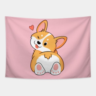 Kid Corgi Tapestry