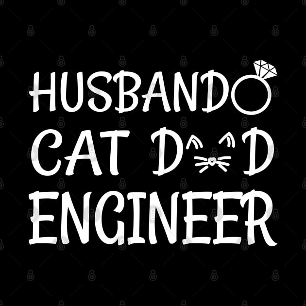 cat dad engineer by Elhisodesigns