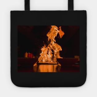 Hibachi Grill Fire Tote