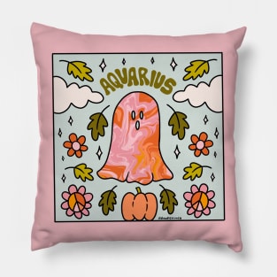 Aquarius Ghost Pillow