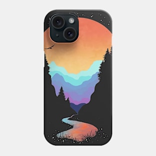 Mountain road Phone Case