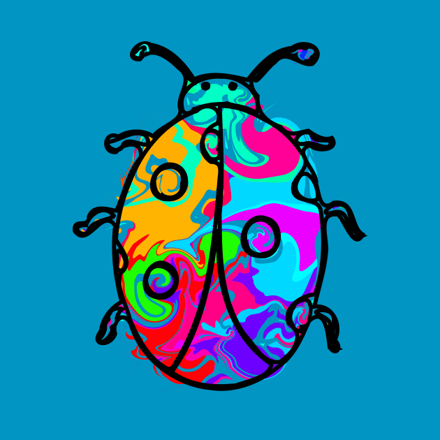 Colorful Ladybug by Shrenk