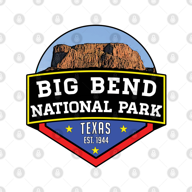 Discover Big Bend National Park Texas - Big Bend National Park - T-Shirt