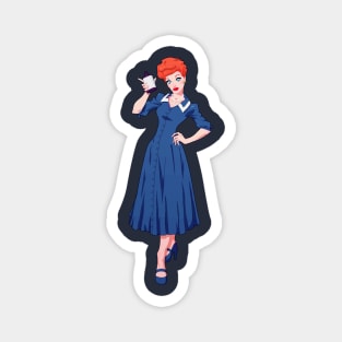 I love Lucy Magnet