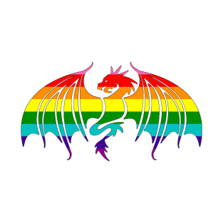 Gay Pride Dragon T-Shirt