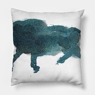 Running Bull Pillow