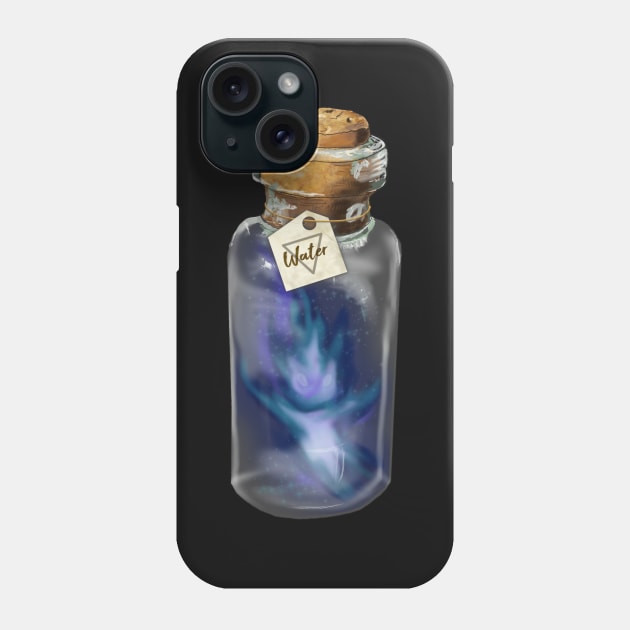 Water Wisp Phone Case by drawnexplore